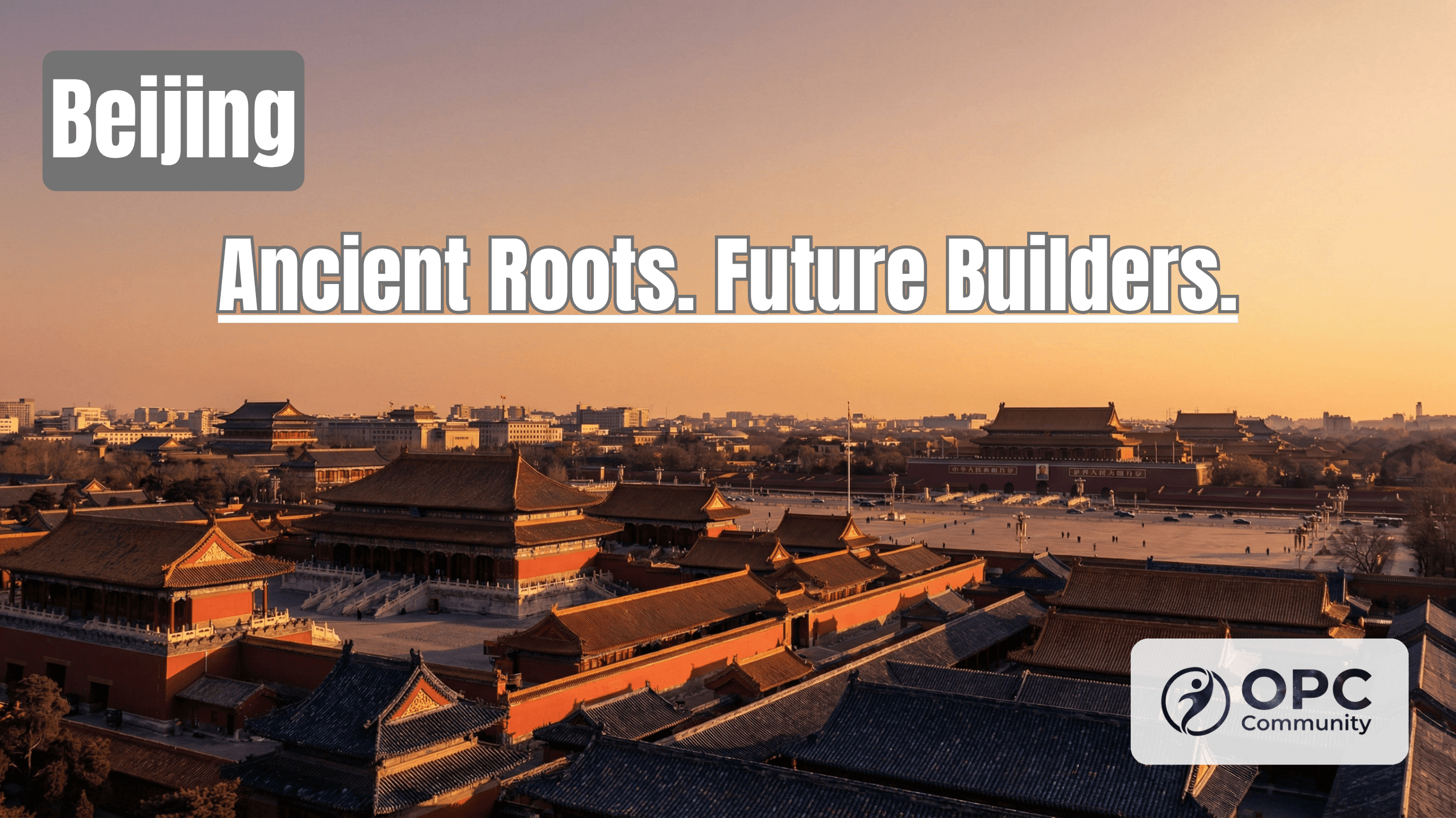 Beijing city skyline