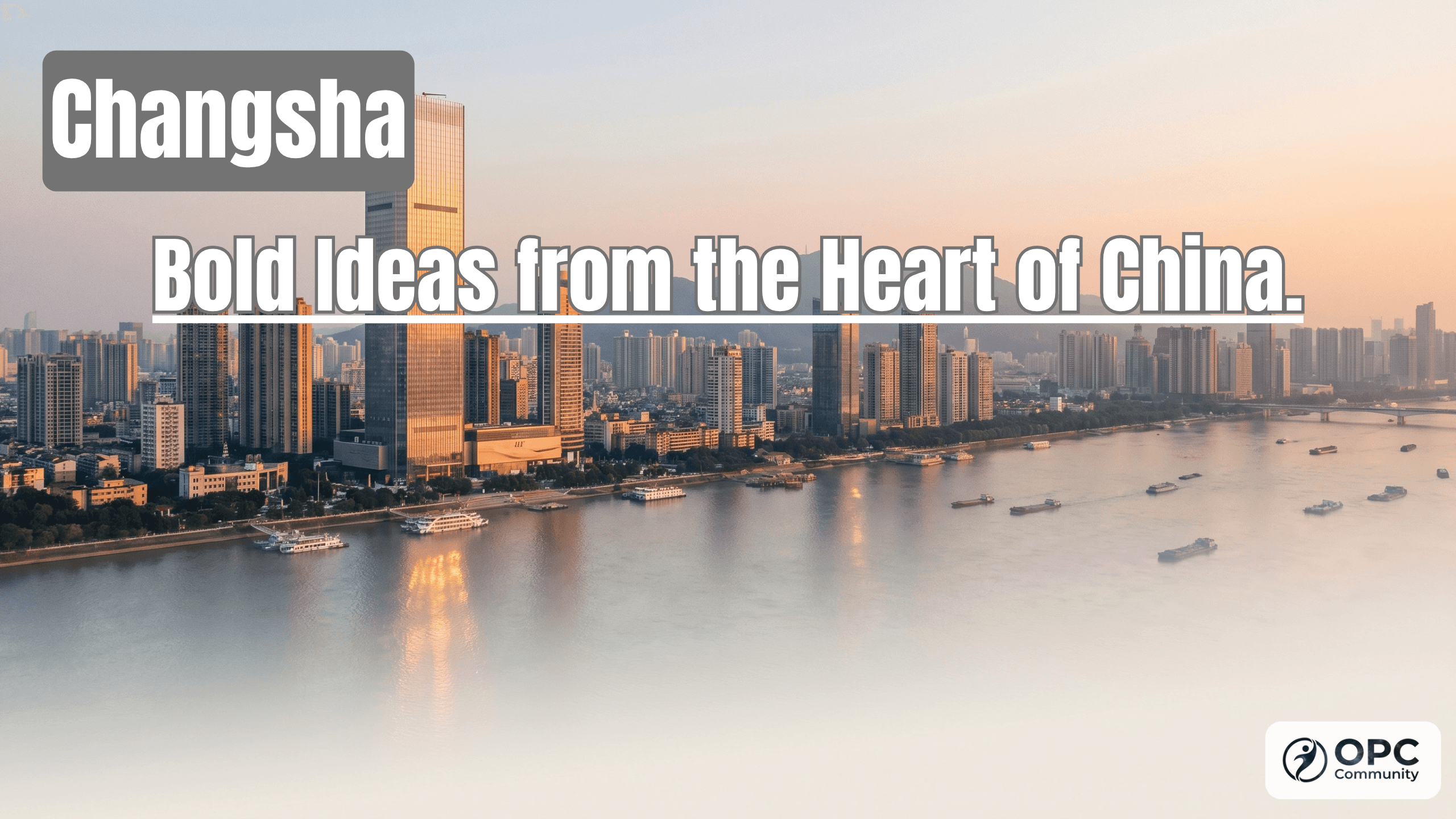 Changsha city skyline