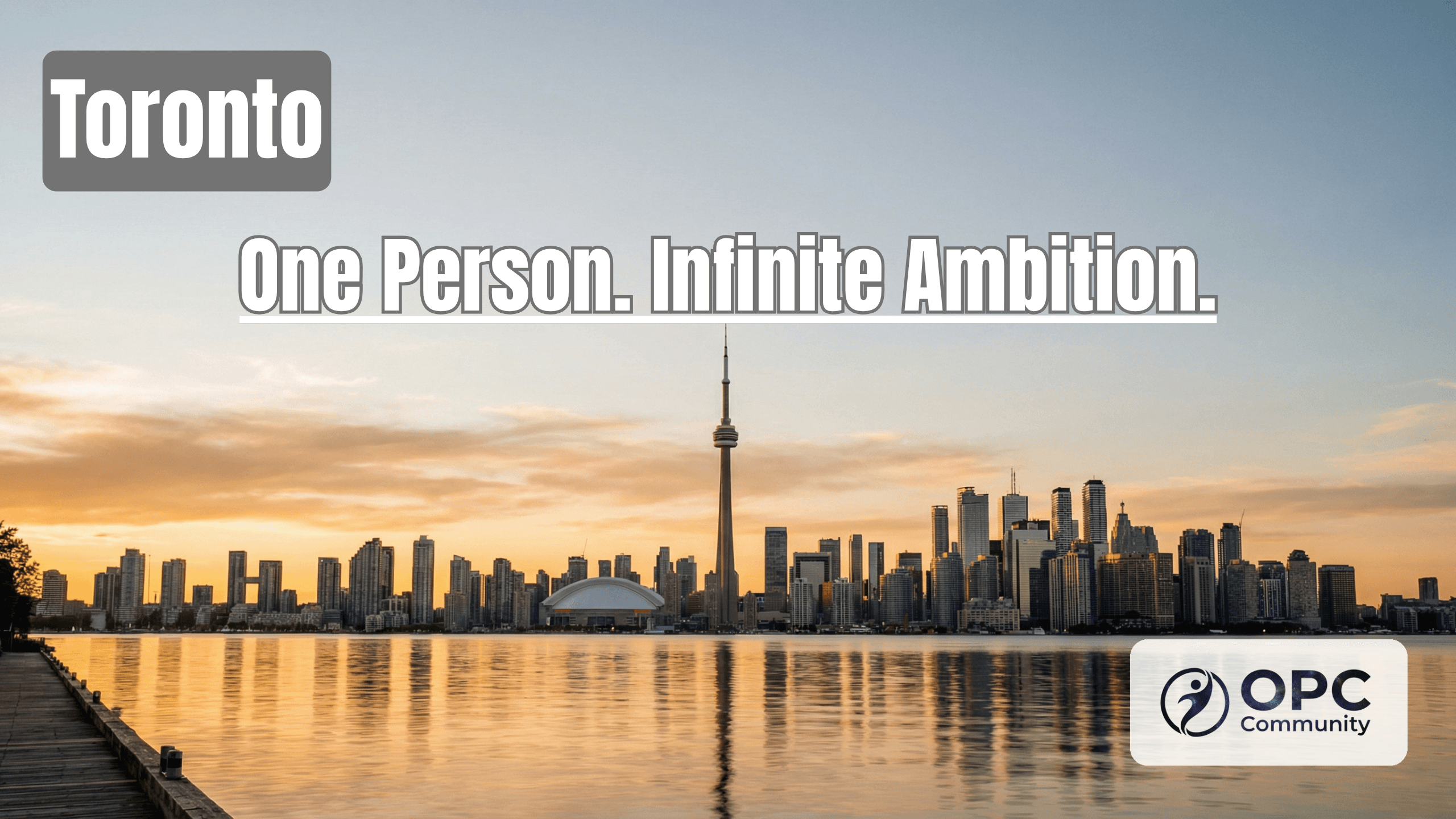 Toronto city skyline