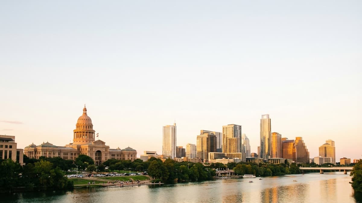 Austin city skyline